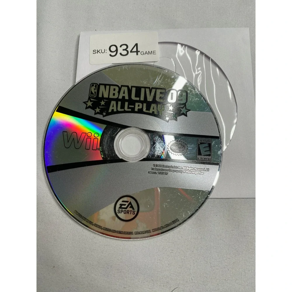 NBA Live 09 All-Play Nintendo Wii